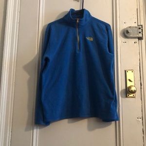 North Face blue fleece